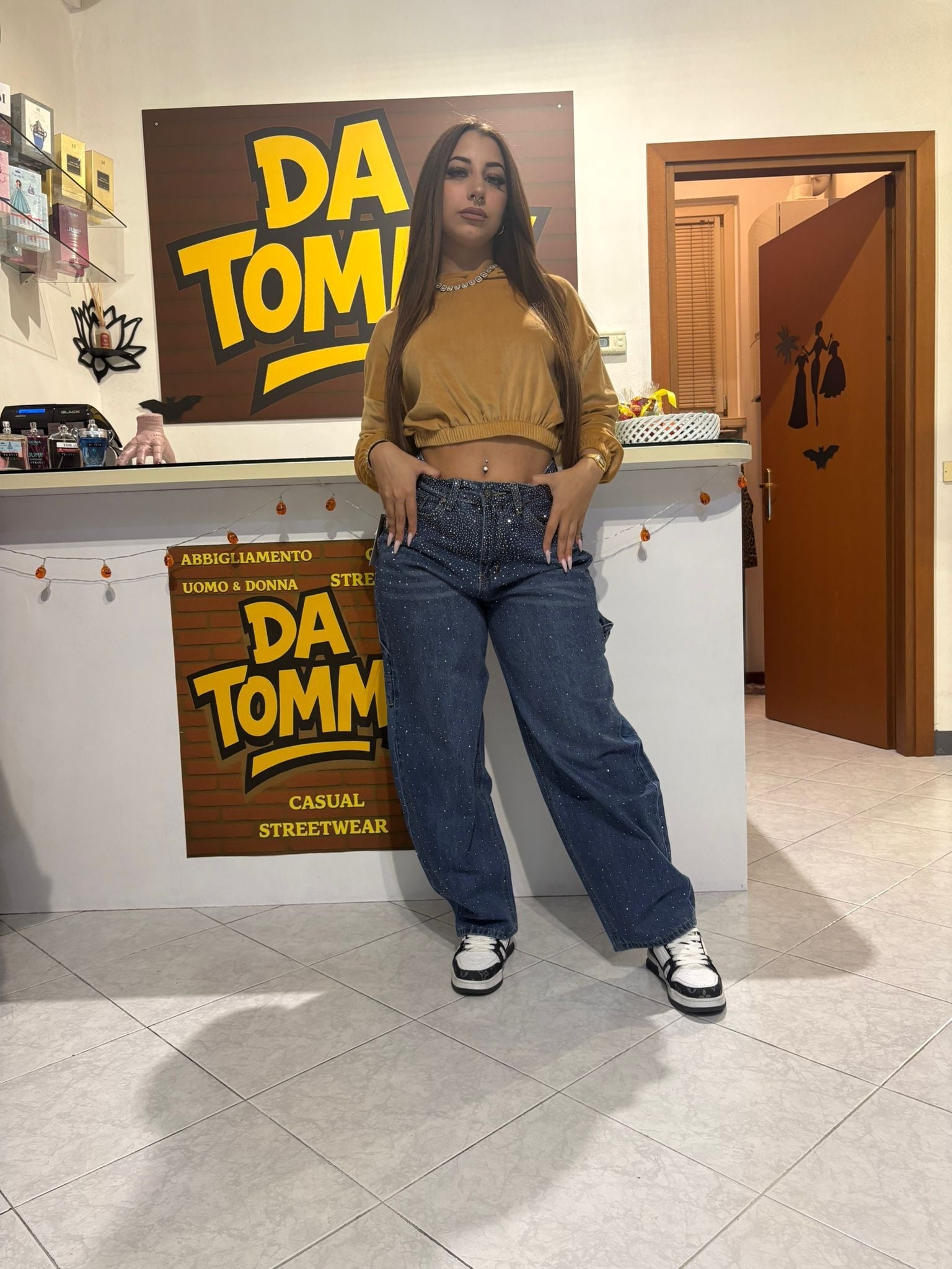 Jeans baloon palazzo