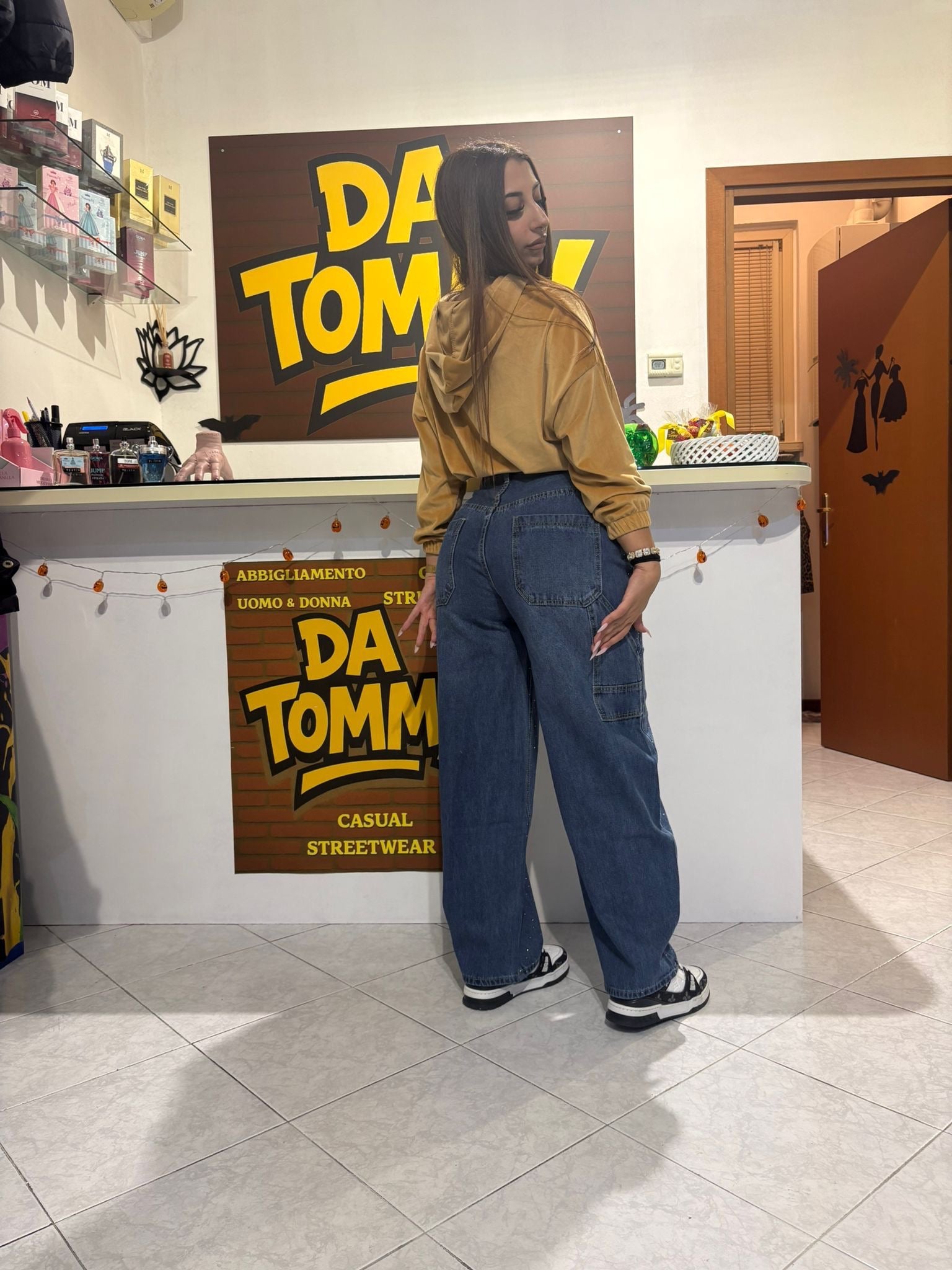 Jeans baloon palazzo