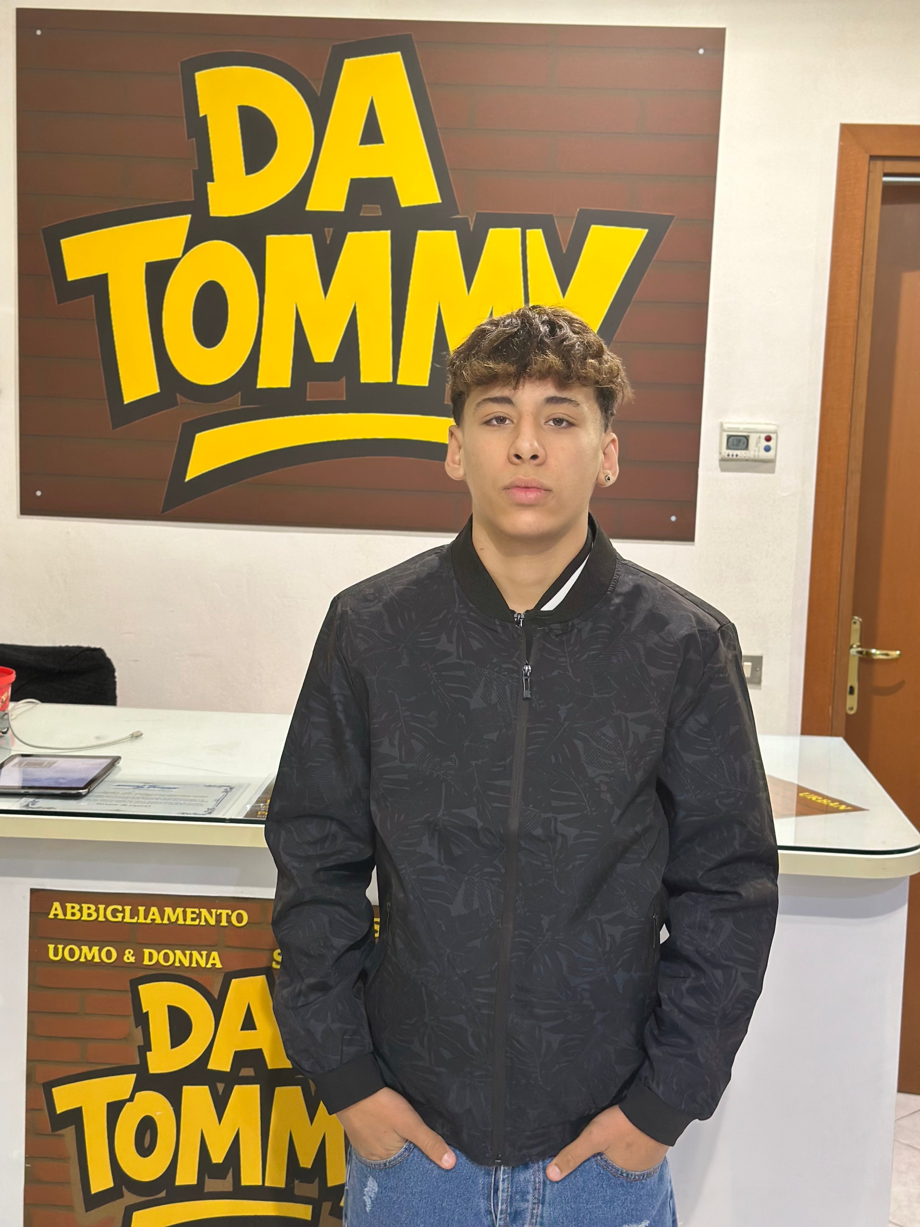 Giacca leggera damascato